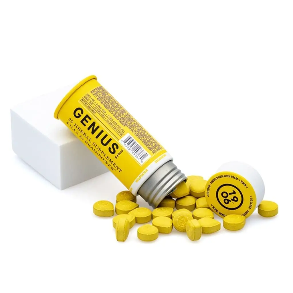 1906 Delta 9 THC, CBD, and CBG Drops – Genius