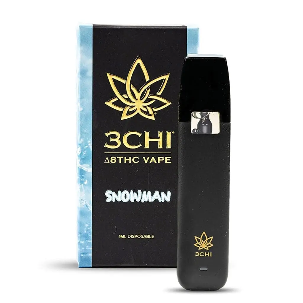 3Chi Delta 8 THC Disposable Vape Pen – Snowman