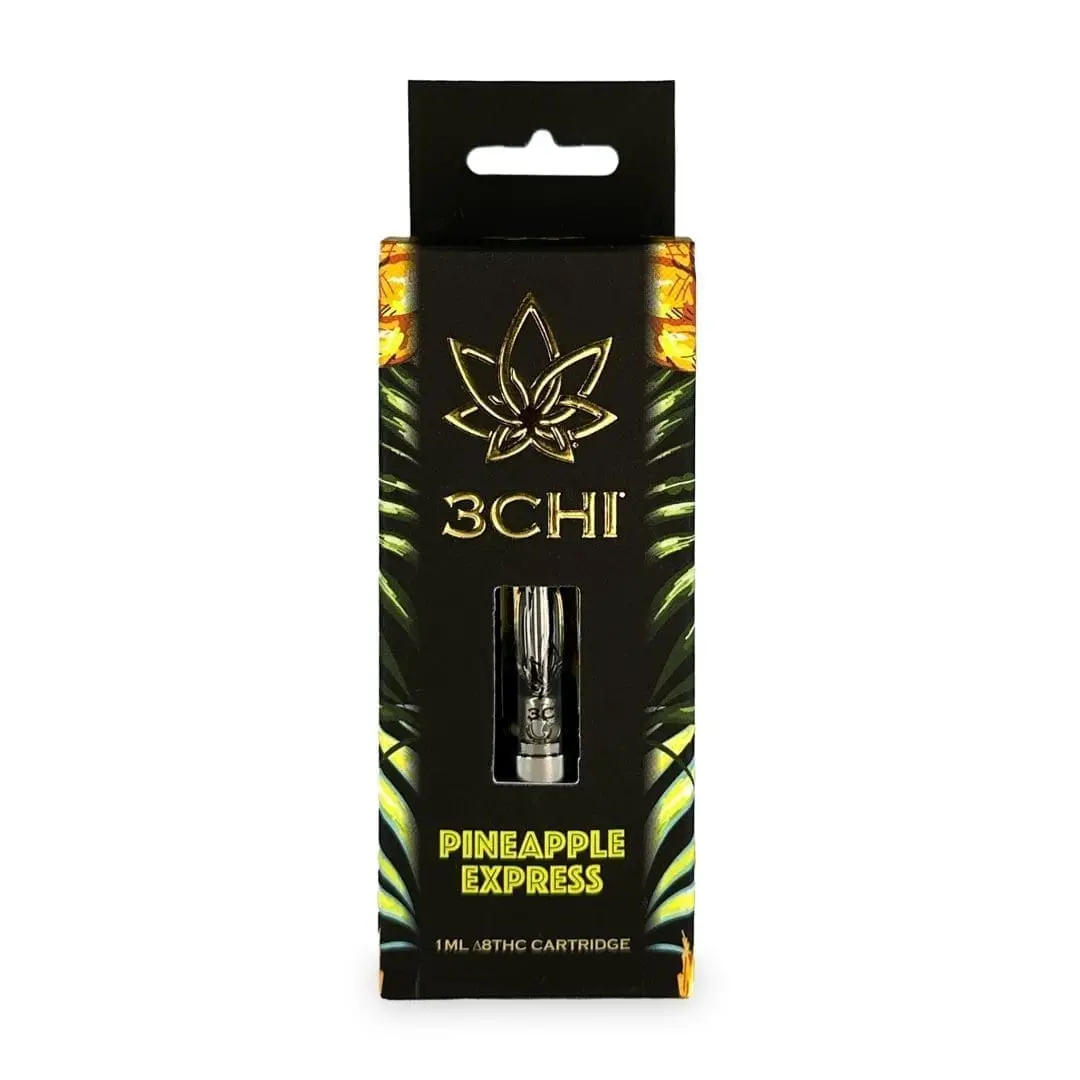 3Chi Delta 8 THC Vape Cartridge with Botanical Derived Terpenes – Green Crack