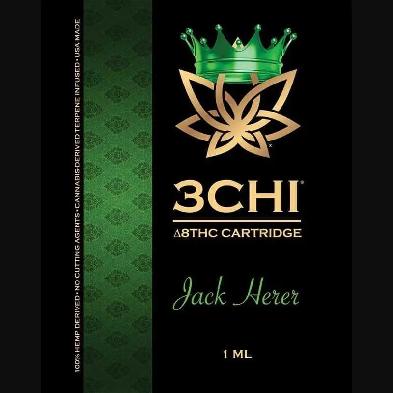 3Chi Delta 8 THC Vape Cartridge with Cannabis Derived Terpenes – Ice Cream Cake