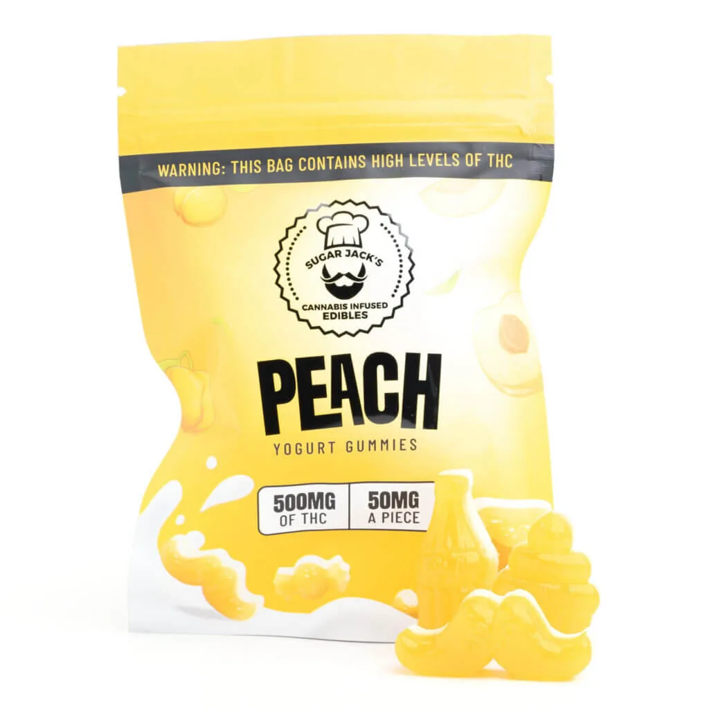 500mg Thc Yogurt Gummies (Sugar Jack’s)