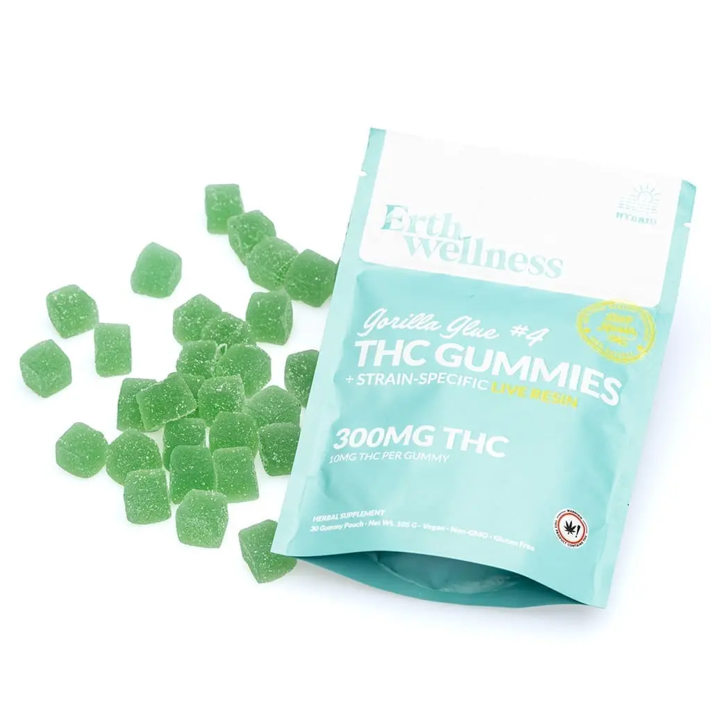 Erth Wellness Delta 9 THC Live Resin Gummies – GG#4