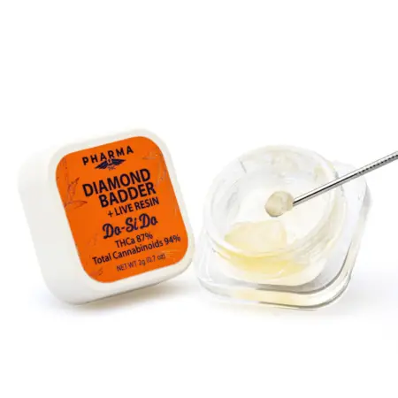 PharmaTHC THCa Live Resin Diamond Badder – Do-Si-Do
