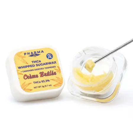 PharmaTHC THCa Whipped Sugarwax – Creme Brule