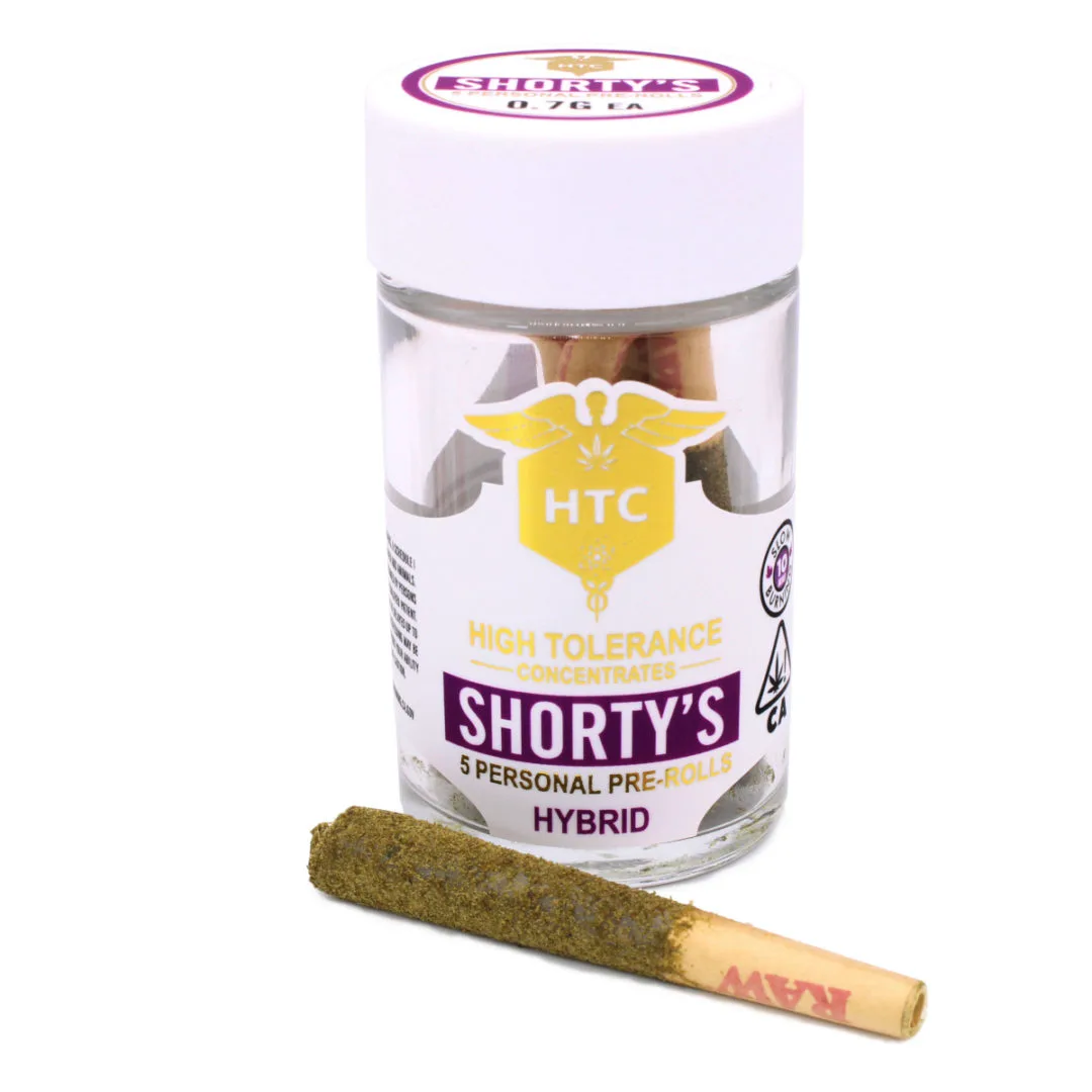 Shorty’s Personalized Pre-Roll – Blue Razz – HTC