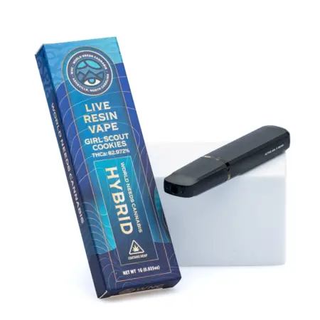 WNC 1 gram THCa Live Resin Disposable – Girl Scout Cookies (I)