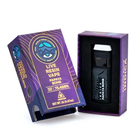 WNC 2 gram THCa Live Resin Disposable – Papaya Bomb