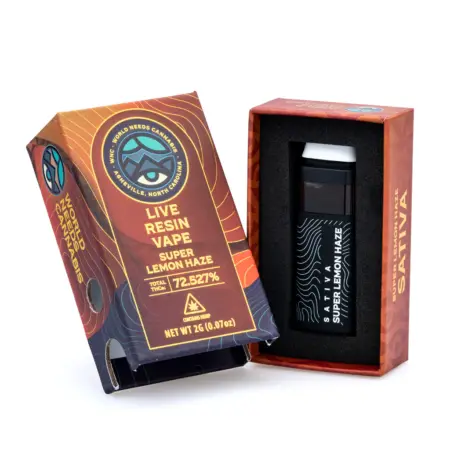 WNC 2 gram THCa Live Resin Disposable – Super Lemon Haze