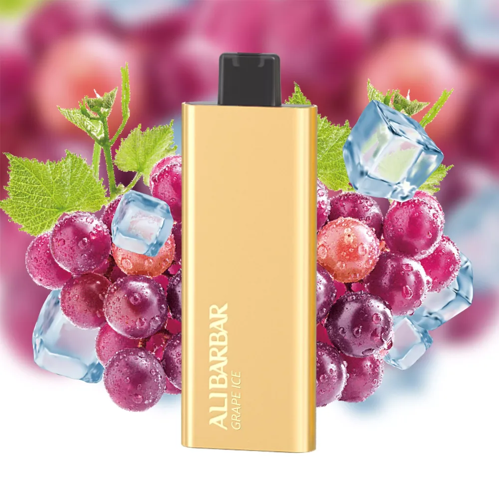 alibarbar pandora 7000 puffs grape ice