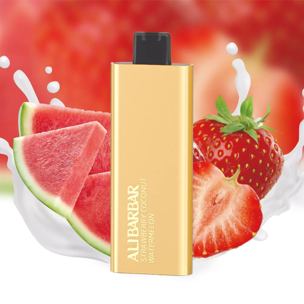 alibarbar pandora 7000 puffs strawberry coconut watermelon