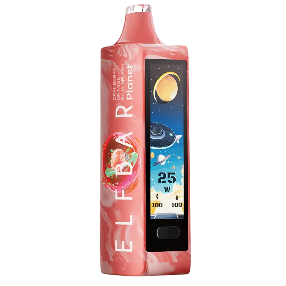 elf bar planet cranberry orange baja splash
