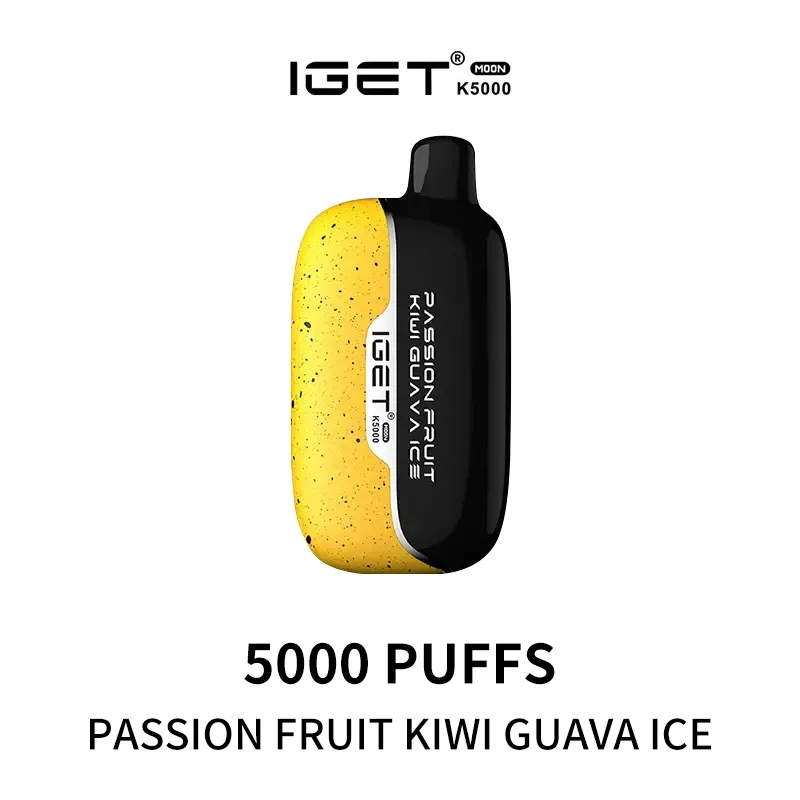 iget moon k5000 puffs and 8211 passionfruit kiwi guava