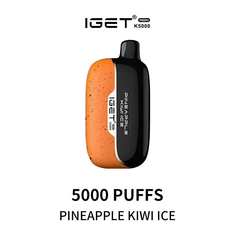 iget moon k5000 puffs and 8211 pineapple kiwi ice