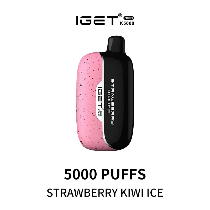 iget moon k5000 puffs and 8211 strawberry kiwi ice