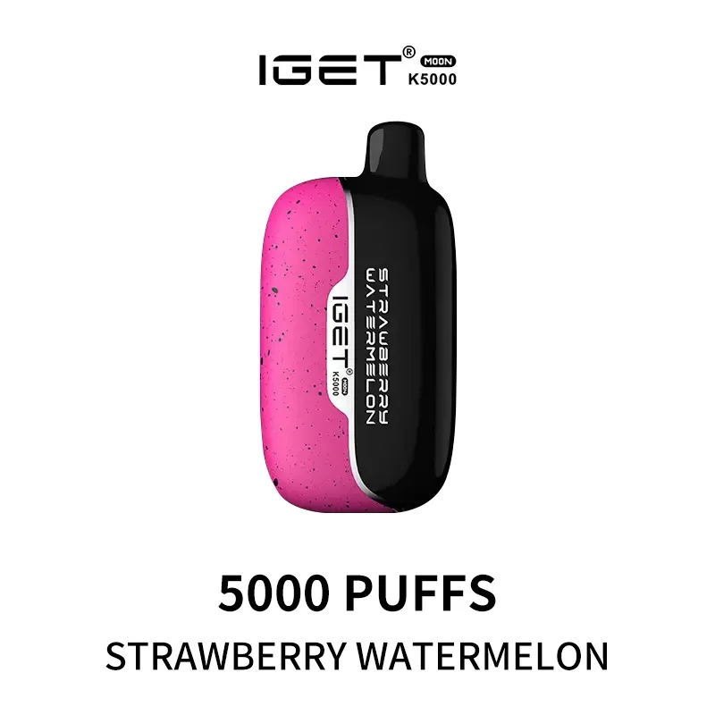 iget moon k5000 puffs and 8211 strawberry watermelon ice